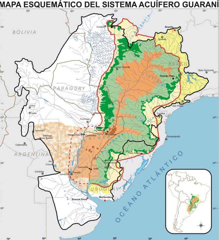 El Acufero Guaran, gran reserva de agua dulce- Fundacin Aquae