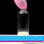 inflar un globo sin aire solo con bicarbonato