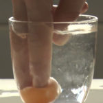 experimento del huevo y el agua