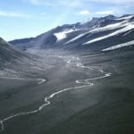 El río Onyx en el Continente Antártico