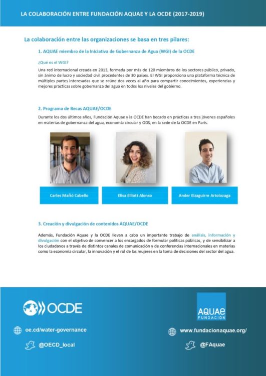Fundación Aquae y OCDE