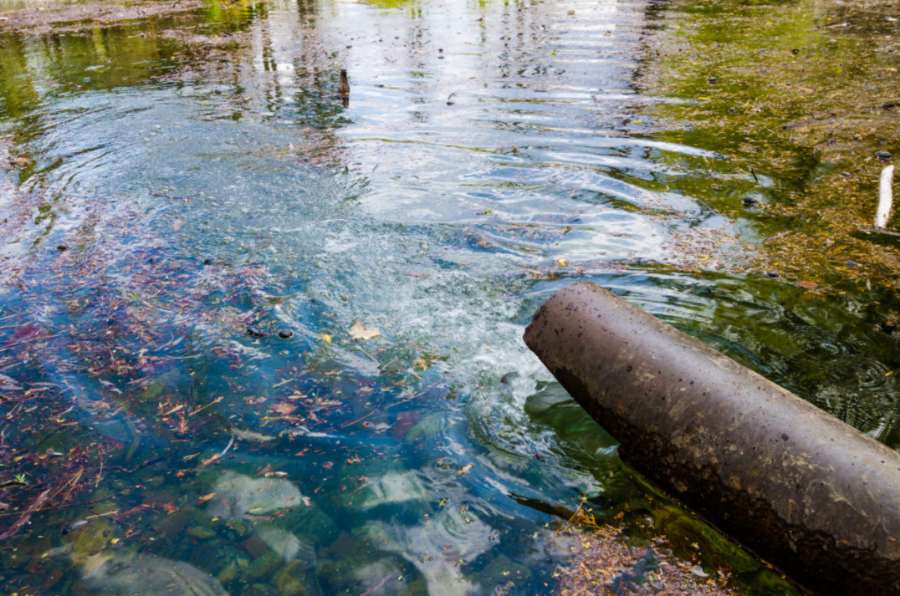 descontaminación del agua