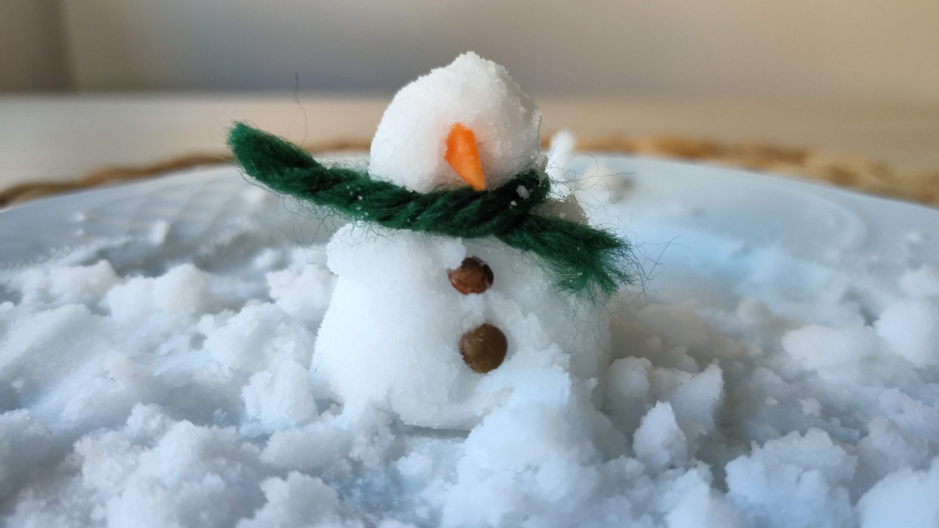 Se podría fabricar nieve artificial con una simple manguera de jardín?