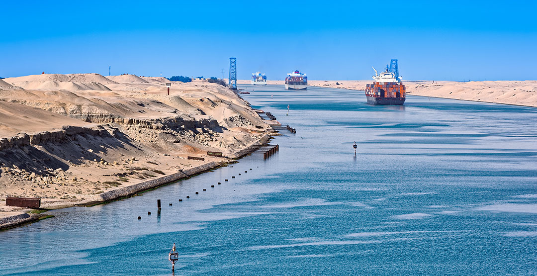 Canal de Suez: ¿qué es y cómo funciona? - Fundación Aquae
