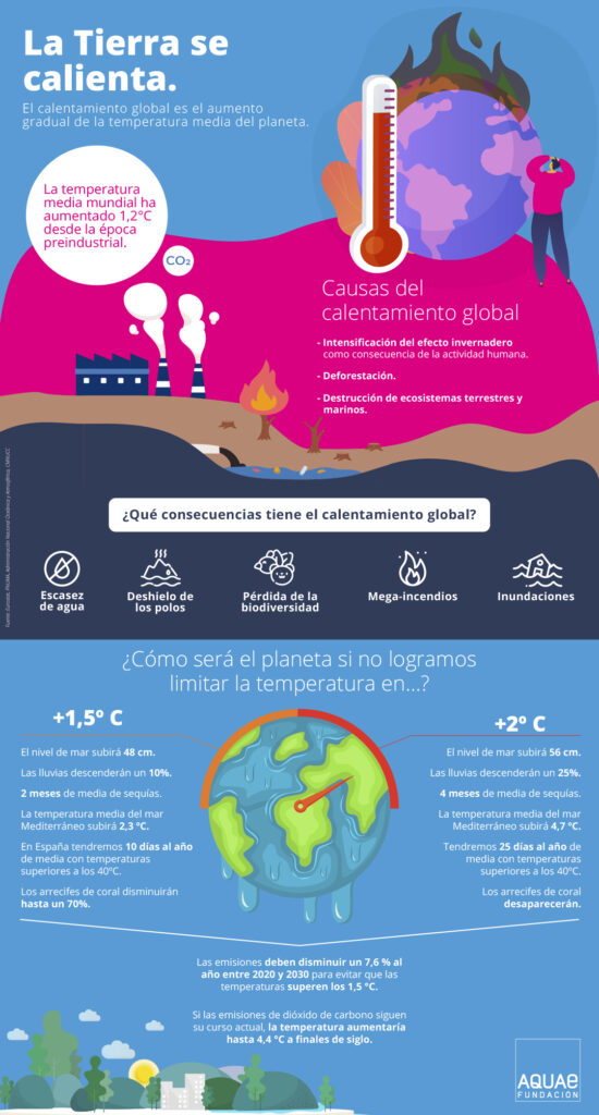 Calentamiento global: causas y consecuencias 