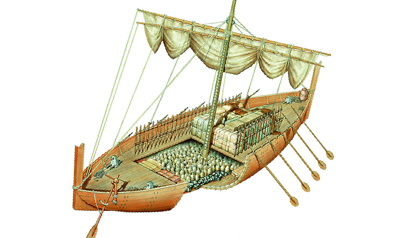 Las naves fenicias