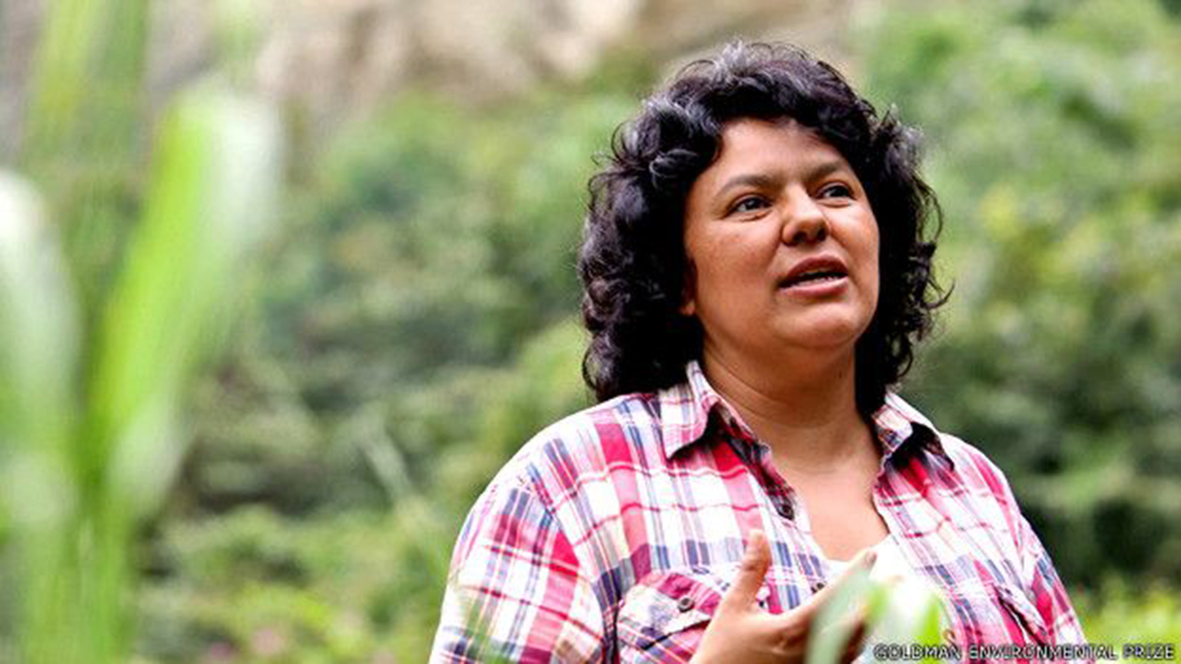 Berta Cáceres, una de las referentes ambientales conocida por su lucha por la naturaleza
