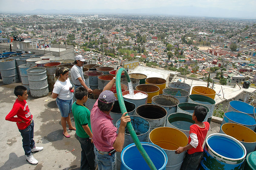 En México se están llevando a cabo diferentes proyectos para explotar racionalmente los acuíferos en zonas de karst.
