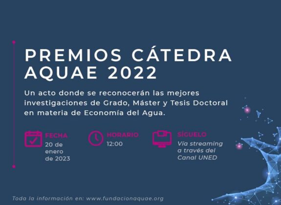 Premios Cátedra Aquae 2022