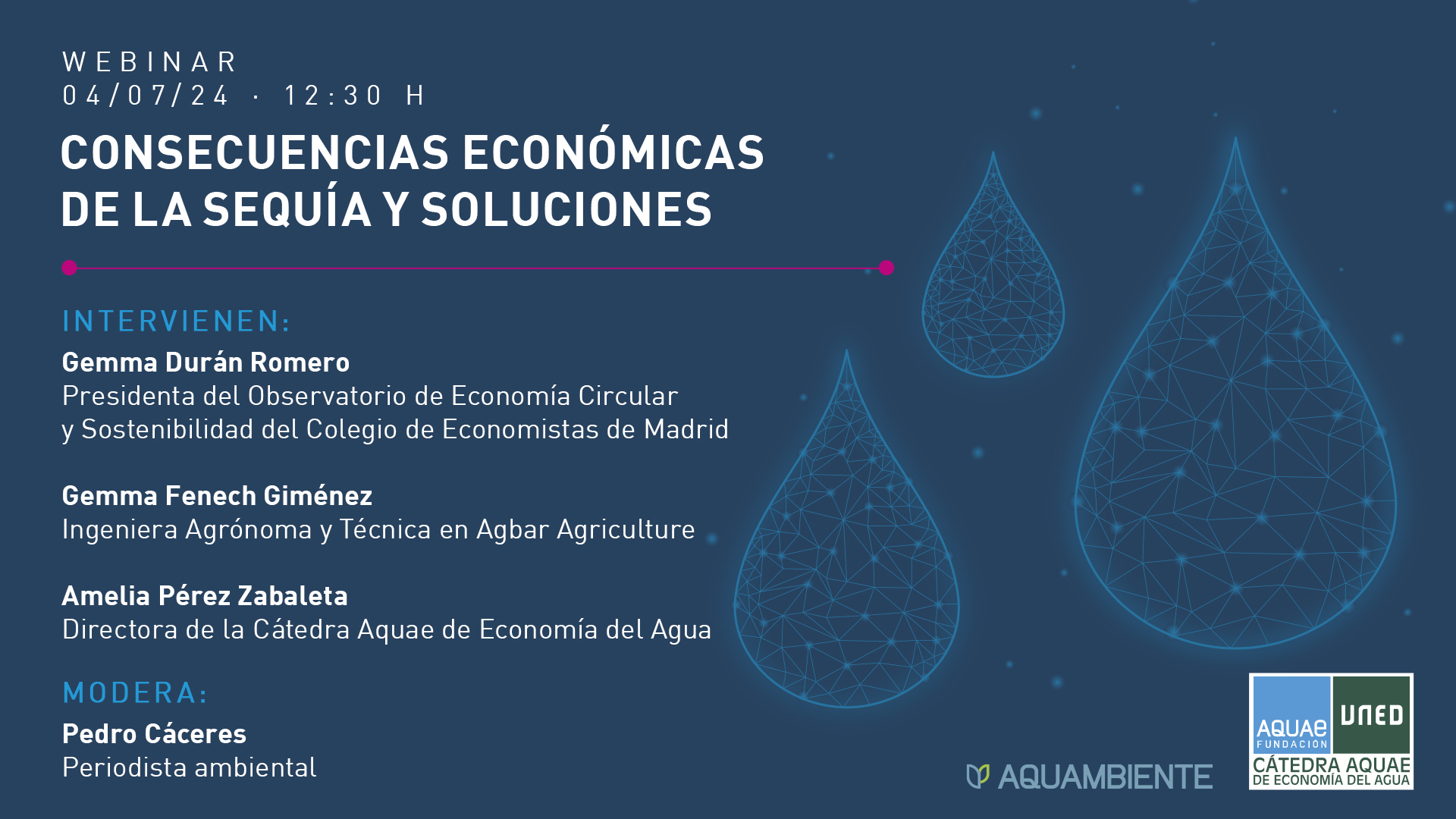 El impacto económico de la sequía y soluciones