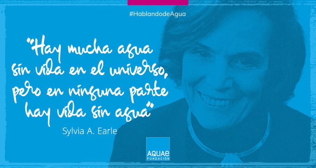 Sylvia Earle hablando de agua