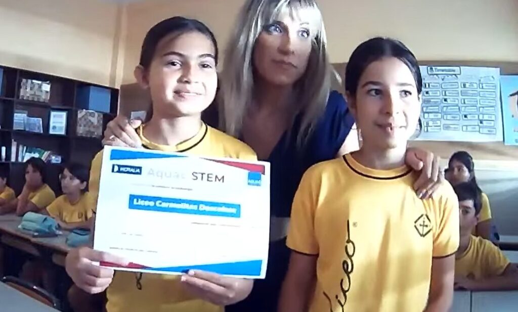 reconocimiento aquae stem 8 Liceo Carmelitas Descalzos de San Fernando